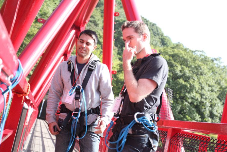 Bungee jumping in Japan
