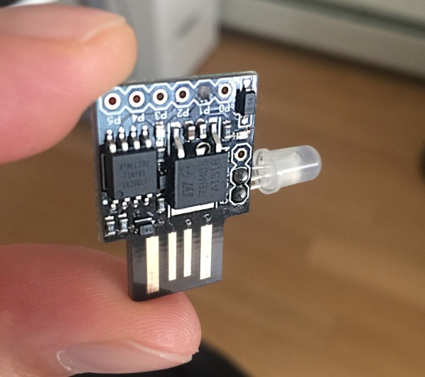 Digispark BlinkStick USB development board with APA106 LED
