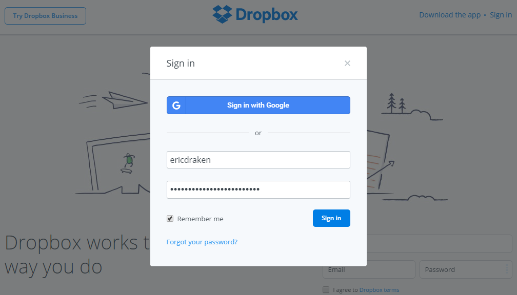 download the new Dropbox 187.4.5691